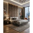 Мягкие стеновые панели с кроватью 2 рис.1
